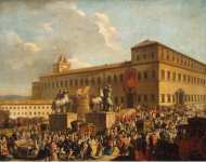 Cioci Antonio Cioci Fiorentino Festival Before the Quirinale Palace  - Hermitage